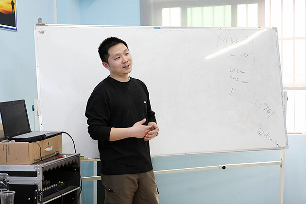 金陵帝斯曼DSM伍工為廣州博皓做《火、煙、毒---現行阻燃標準》培訓